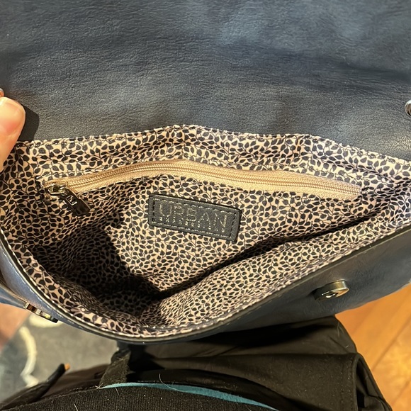 Navy blue cross body/shoulder bag - Picture 3 of 4